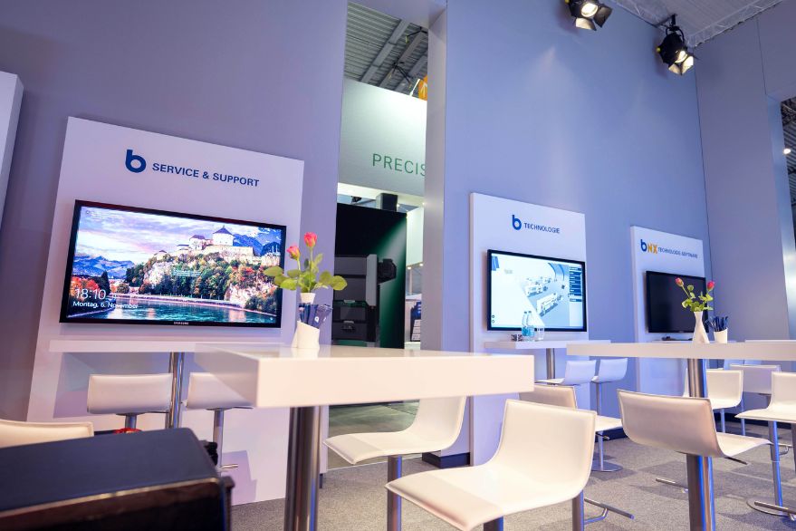 Fernseher mieten für Events – professionelle Präsentationstechnik für Kongresse, Hausmessen und Firmenveranstaltungen